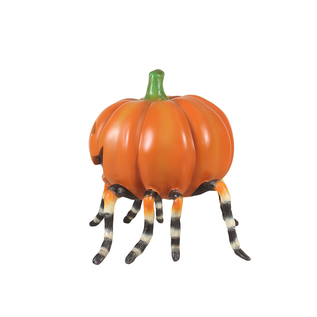 spider pumpkin 50cm side view