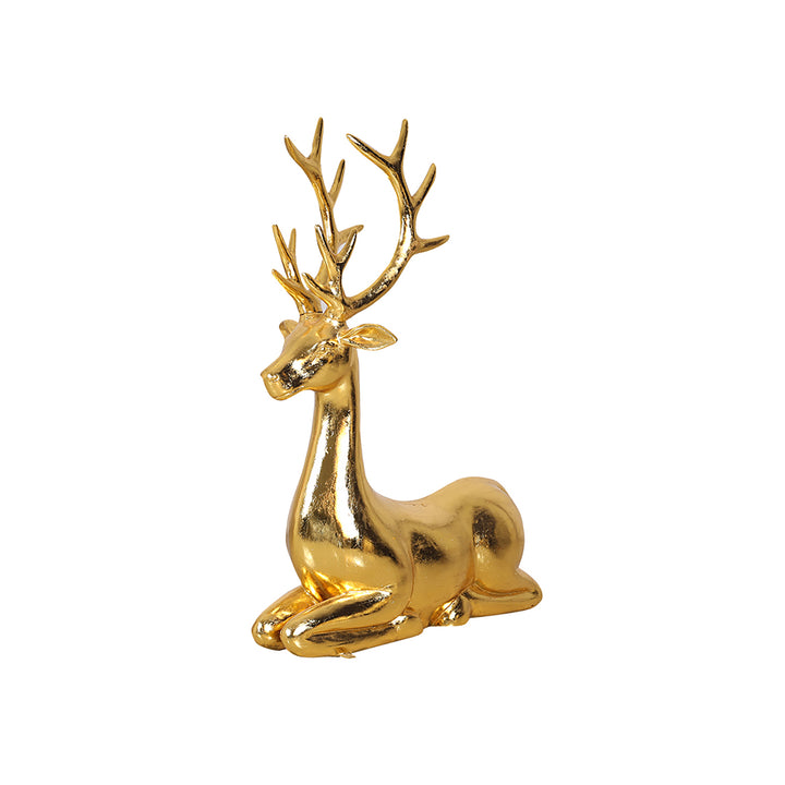 Deer Sitting Statues (Stags)
