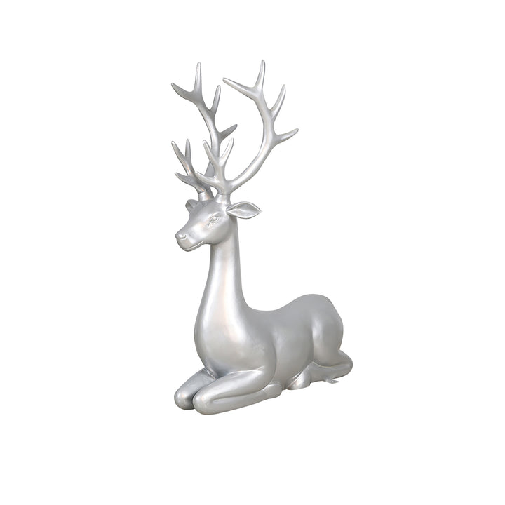 Deer Sitting Statues (Stags)
