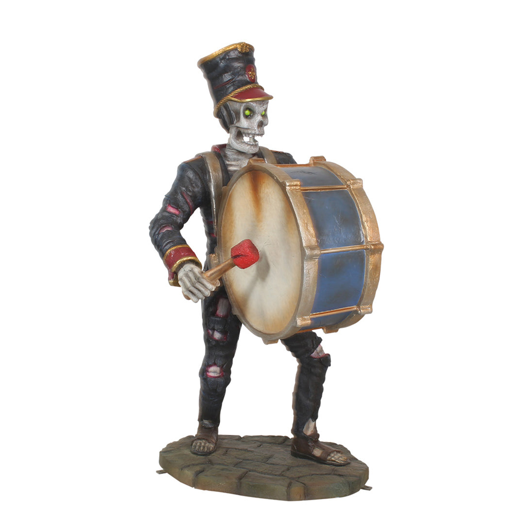 an undead playing the bass drum front view