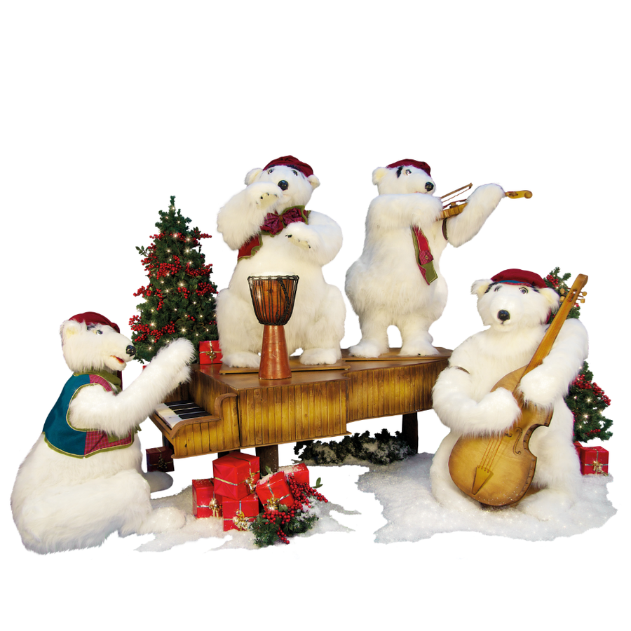 Polar Bear Band (4 Figures)