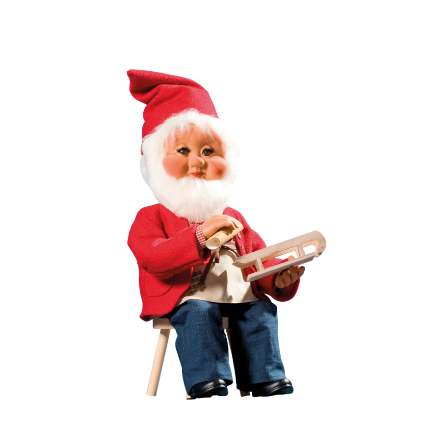 Santa's Helper with a Slegde