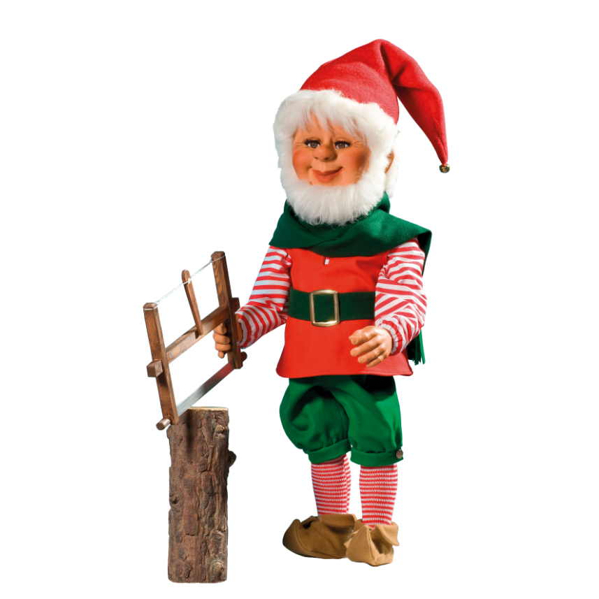 Santa's Helper with Sawing Box