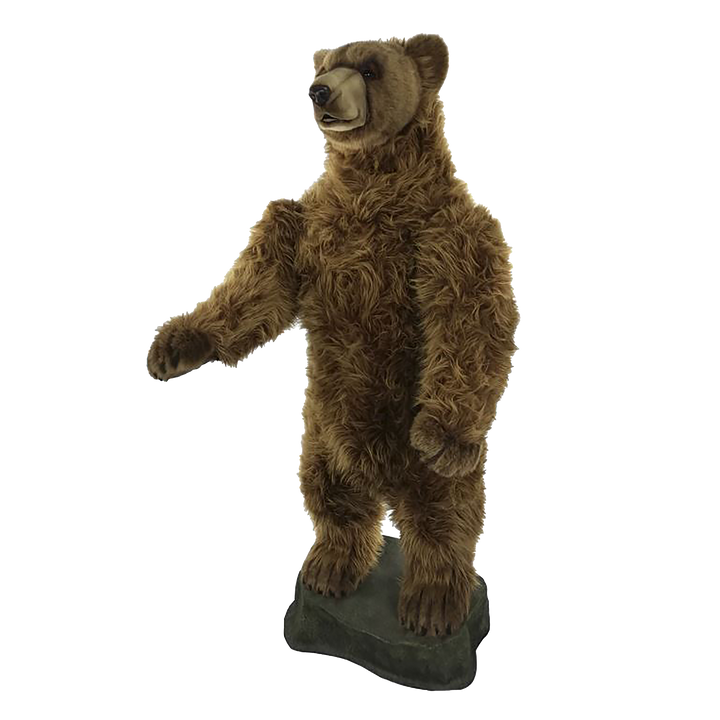 Grizzly Brown Bear 165cm.H (HTC-6697)