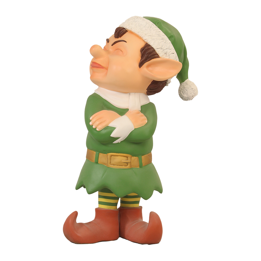 Grumpy Santa Elf