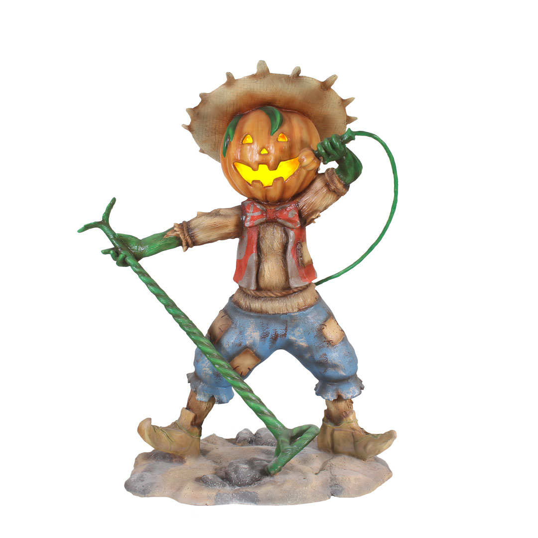 Pumpkin Scarecrow Singing