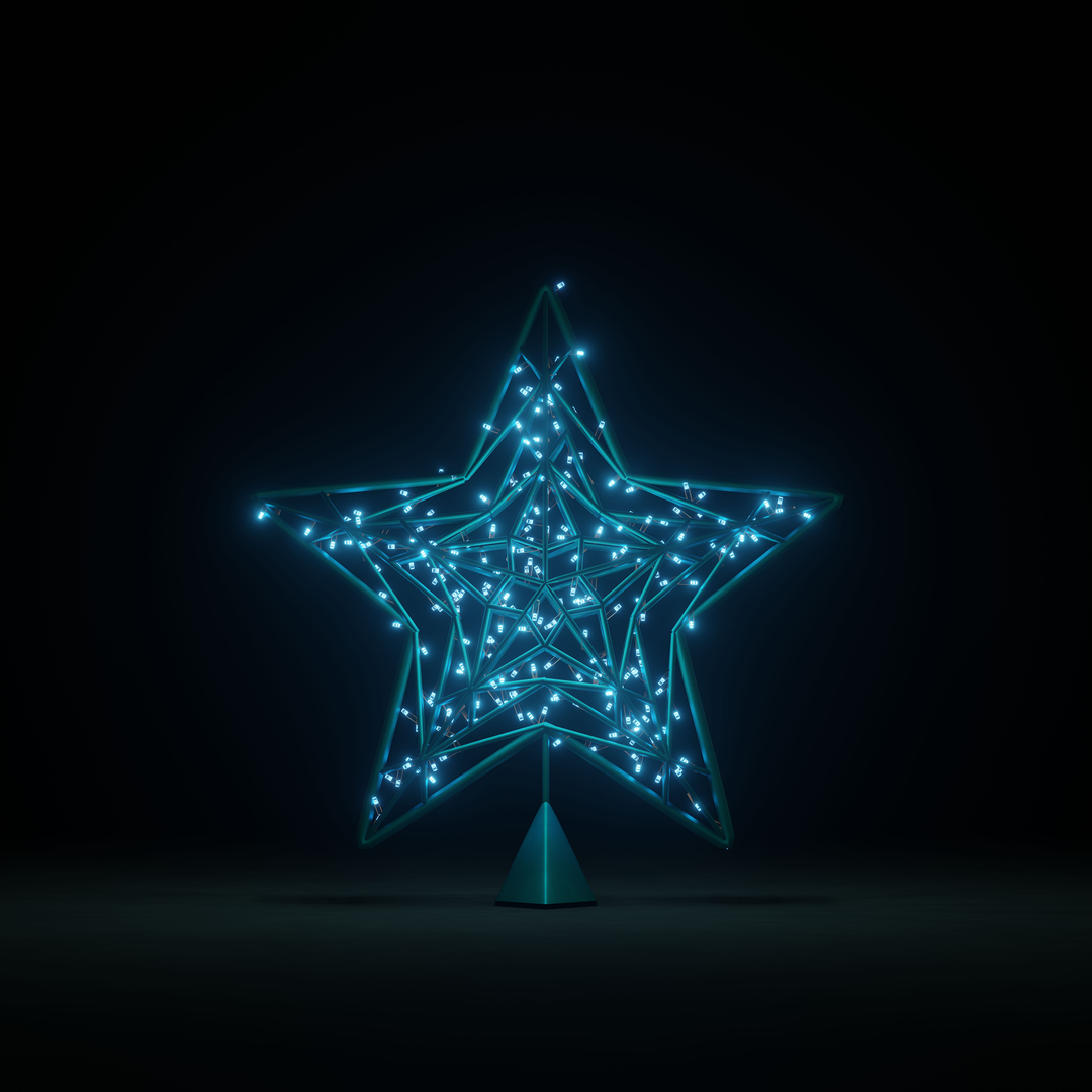 Star Light Turquoise - Hanging