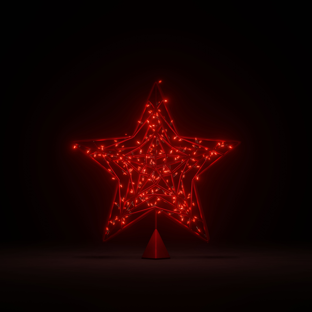Star Light Red - Hanging
