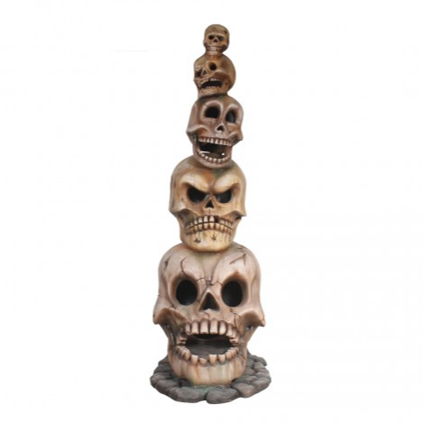 5 Emotions Skull Pillar (93’) front