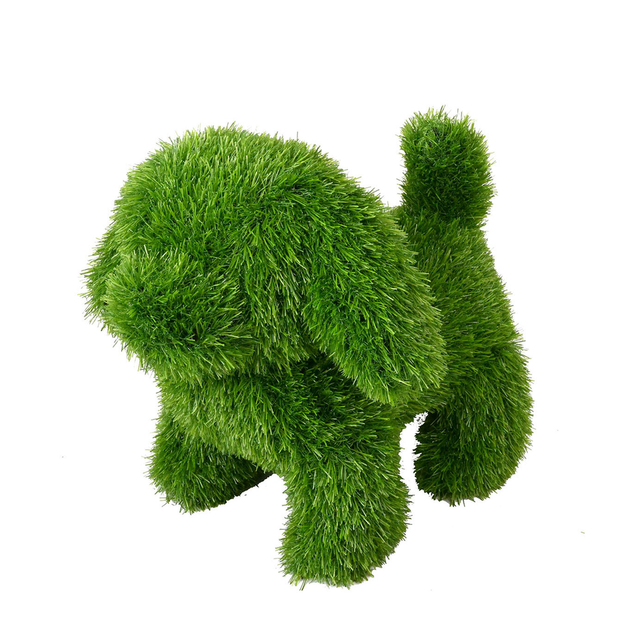 animal topiary four legs standing dog