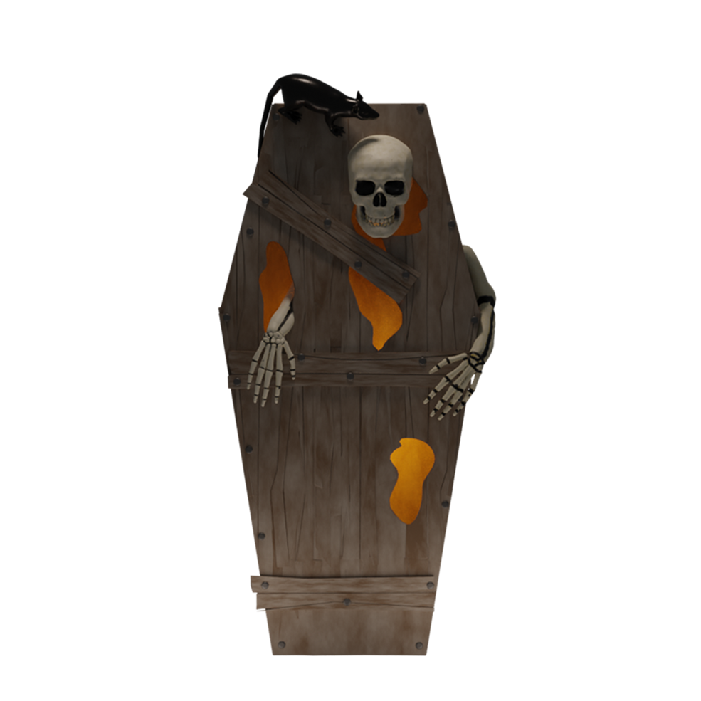 Skeleton In The Coffin