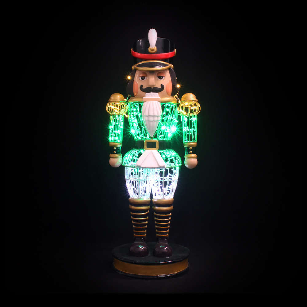 Nutcracker statue green