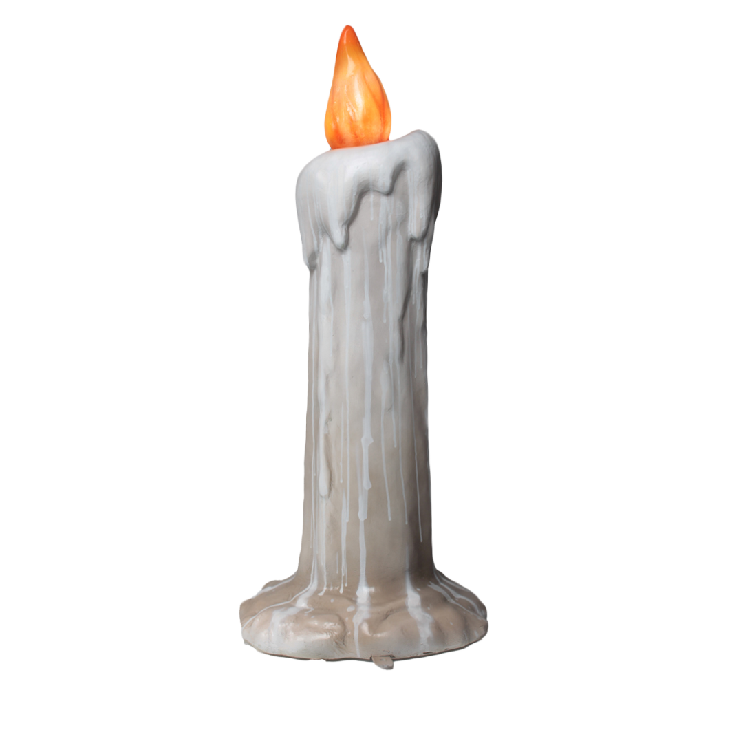 large halloween candle