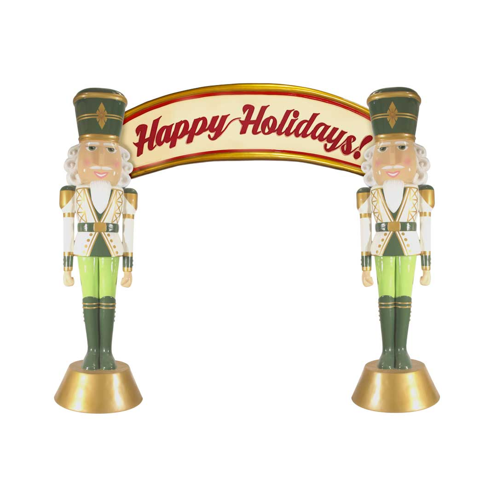 Christmas Nutcracker Archway green