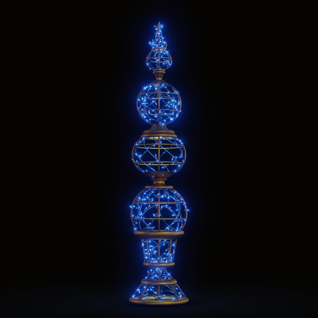 Ornament Tower "Night Blue"
