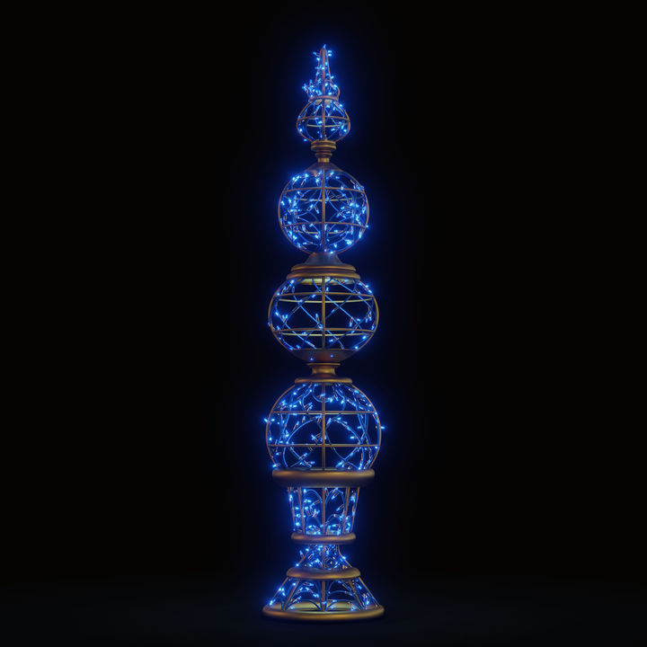 Ornament Tower "Night Blue"