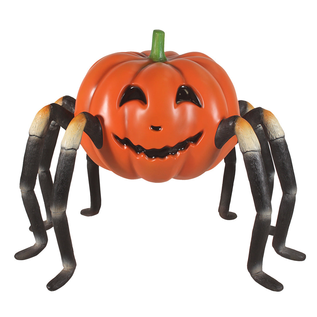 spider pumpkin 100cm front view