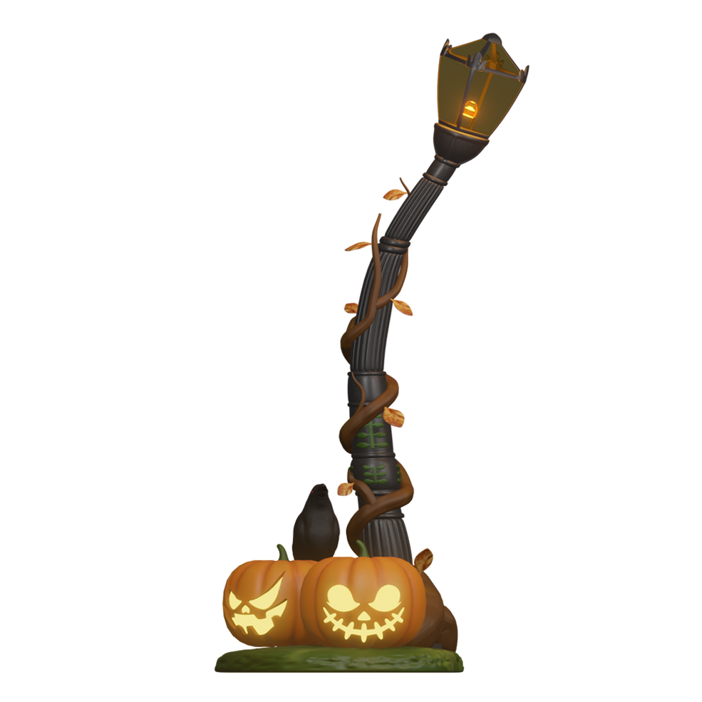 Spooky Lamp Post